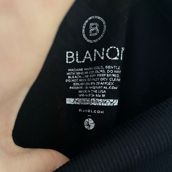 BLANQI Everyday Maternity Leggings Over the Belly Pregnancy Tights - Picture 5 of 5